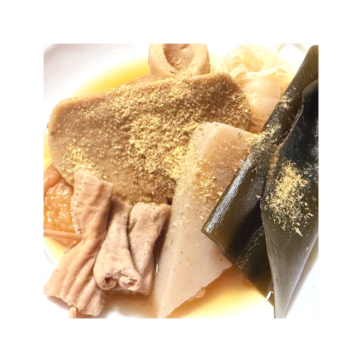 Hachi__ff14's tweet photo. おでんの季節になりました🍢
(昨日の夜から仕込んでて大根とたまごはまだしみしみにしたいので明日のお楽しみに) https://t.co/8gYR0HEieW