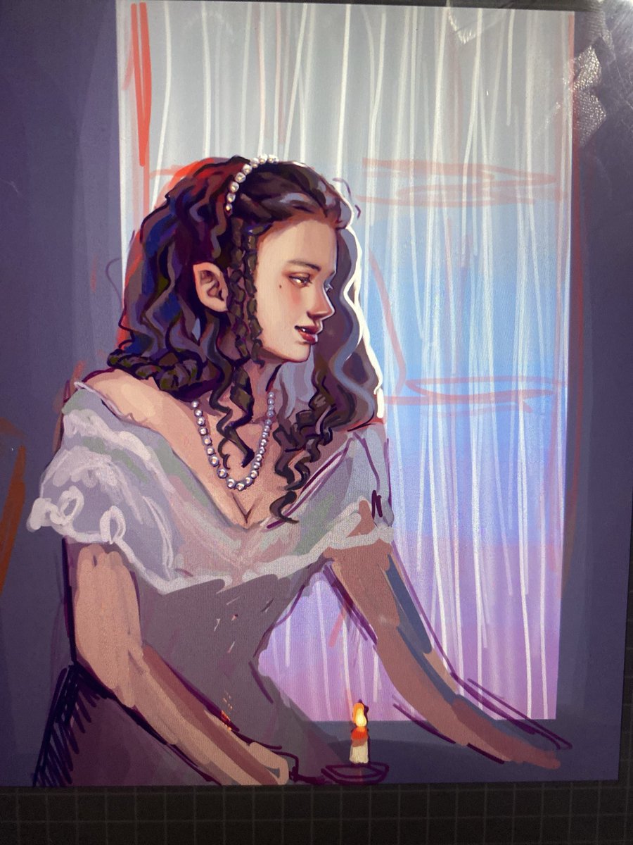 lingthera's tweet photo. Wip and a new oc for me i guess-
I blame my best friend 👉🏻👈🏻💐❤️

Comms are open and a 10% discount is on! Vgen linked in bio (verified)

#vampireoc #vgen #commsopen #halloween #spookyseason #commopen #fantasy #manifesting 🙏🏻 https://t.co/mZ4BrOTyAR