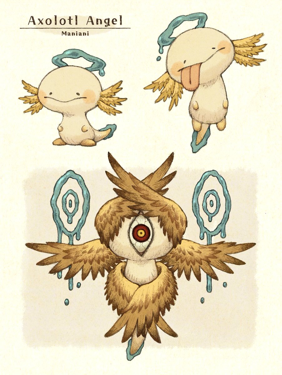 maniani0122's tweet photo. Axolotl Angel🪽
#LittleShadowMonsters https://t.co/4hu4423E2b