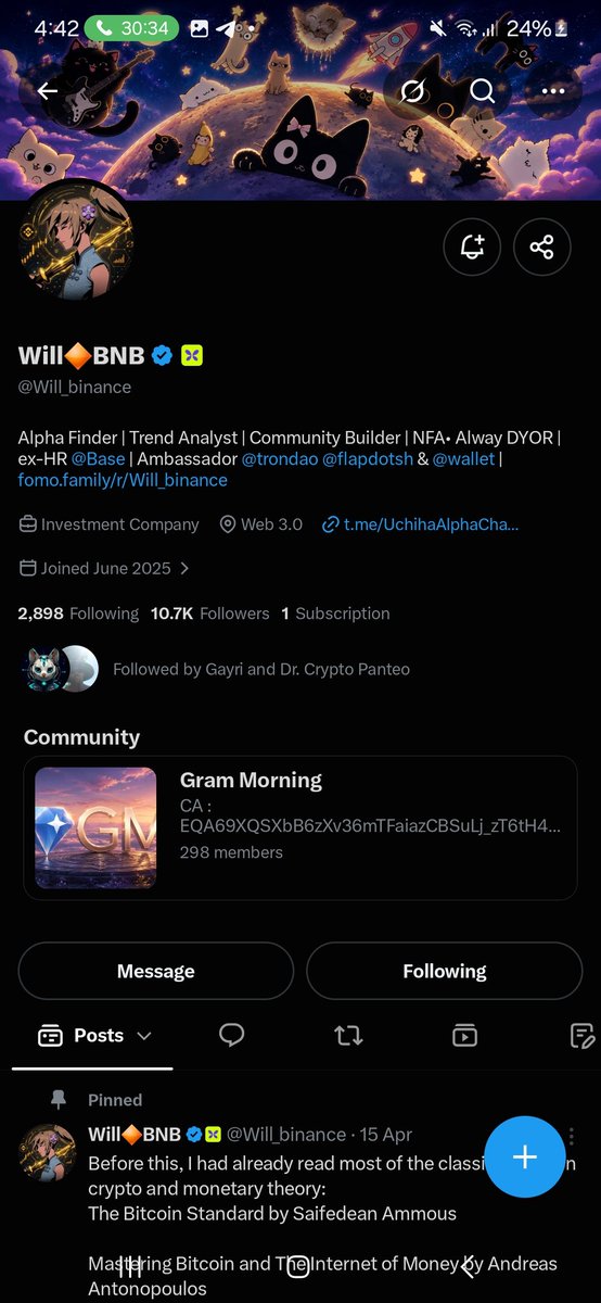 AlgitamaP03's tweet photo. @iR0bertt @Will_binance @fomo done all thanks https://t.co/XPlO9avHjc