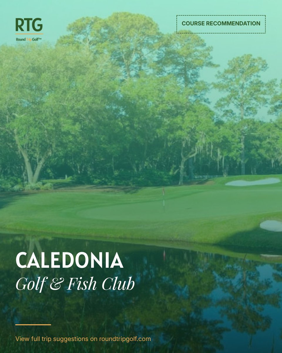 roundtripgolf's tweet photo. Lowcountry golf + coastal evenings for two.

4 days. Caledonia + Heritage + Willbrook. Pelican Inn nights + Marsh Walk sunsets.

Full trip → https://t.co/ml2TEzZv04

#MakeItARoundTrip https://t.co/PLWD7pWNbQ