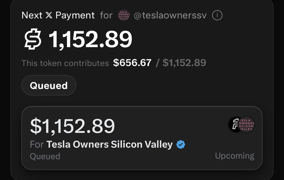 fihonx's tweet photo. yo @UsePaid can I ask why this is taking so long? 

I’ve been trying to get @teslaownersSV their X money for the last 6 hours and this is still pending ???

This has genuinely been in the queue for over 6 hours now

How do you expect us to onboard creators when we are waiting the equivalent of an entire work shift and still sitting on “queued” ?