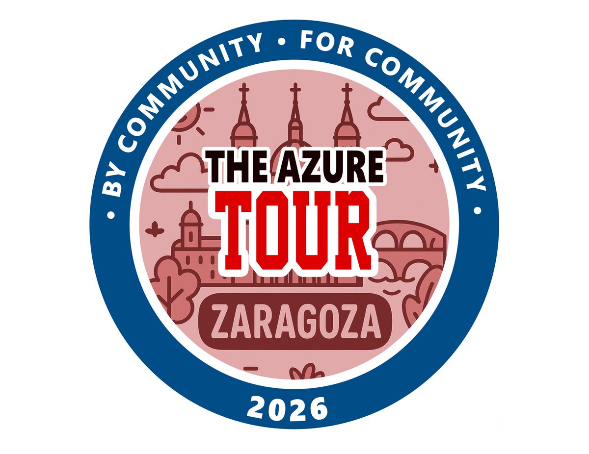GlobalAzureES's tweet photo. «By community, for community» no es un eslogan: es cómo hacemos el #AzureTourZaragoza 💙
Organización, ponentes y staff: gente de la comunidad que comparte lo que sabe. ¿Te sumas el 17/10?
🎟️ https://t.co/CYGppp4JhG
#GlobalAzure #Azure https://t.co/eHVLU65qzW