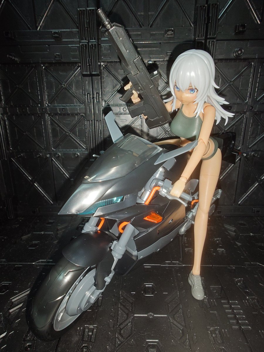 shin_0619s's tweet photo. コトブキヤからエクストリームスポーツバイクとトレーニングウルフさん https://t.co/PYKrVbVpRd
