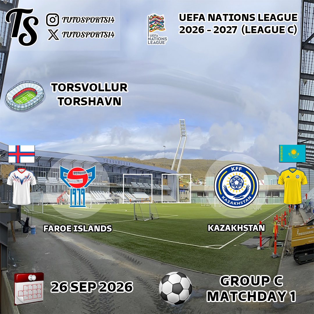 TutoSports14's tweet photo. #UNL 

LC/GA
San Marino 🇸🇲 vs Finland 🇫🇮
Albania 🇦🇱 vs Belarus 🇧🇾

LC/GC 
Faroe Islands 🇫🇴 vs Kazakhstan 🇰🇿
Slovakia 🇸🇰 vs Moldova 🇲🇩 https://t.co/2H8lJCE0OJ