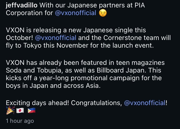 FRNZFRlES's tweet photo. ohh sa november na pala yung launch ng vxon sa japan!✨🇯🇵🇵🇭

good luck, @vxonofficial_jp! #vxon https://t.co/PcplM9EpPy