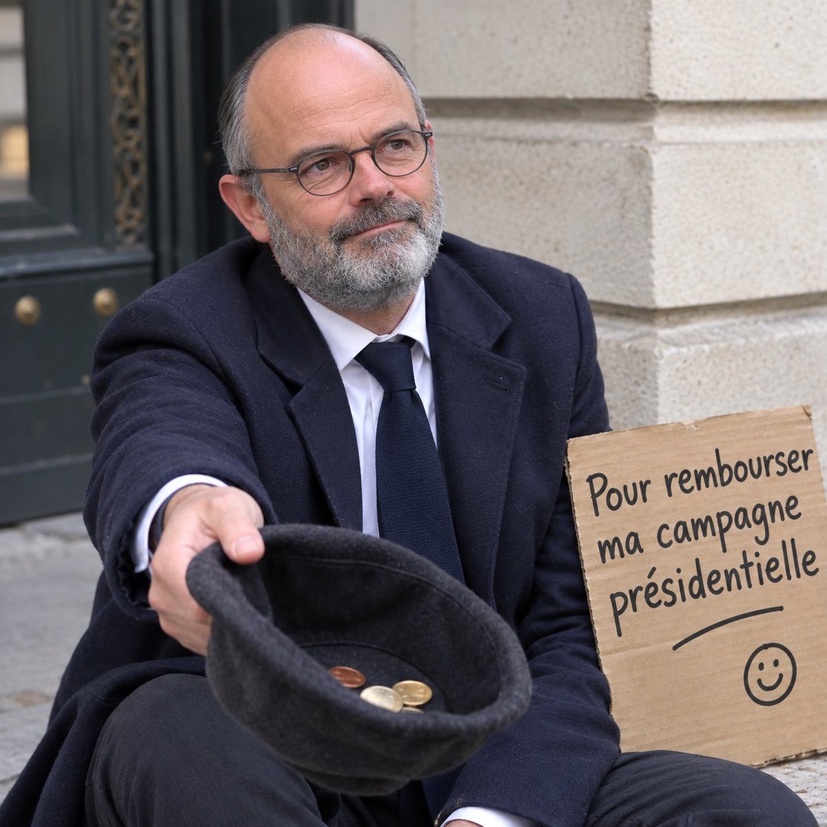 DiterOff's tweet photo. @faureolivier Vous allez pouvoir vous prêter le chapeau melon 🍈 !!! Dehors les escrocs #macronistes https://t.co/Iz4WE1F92k