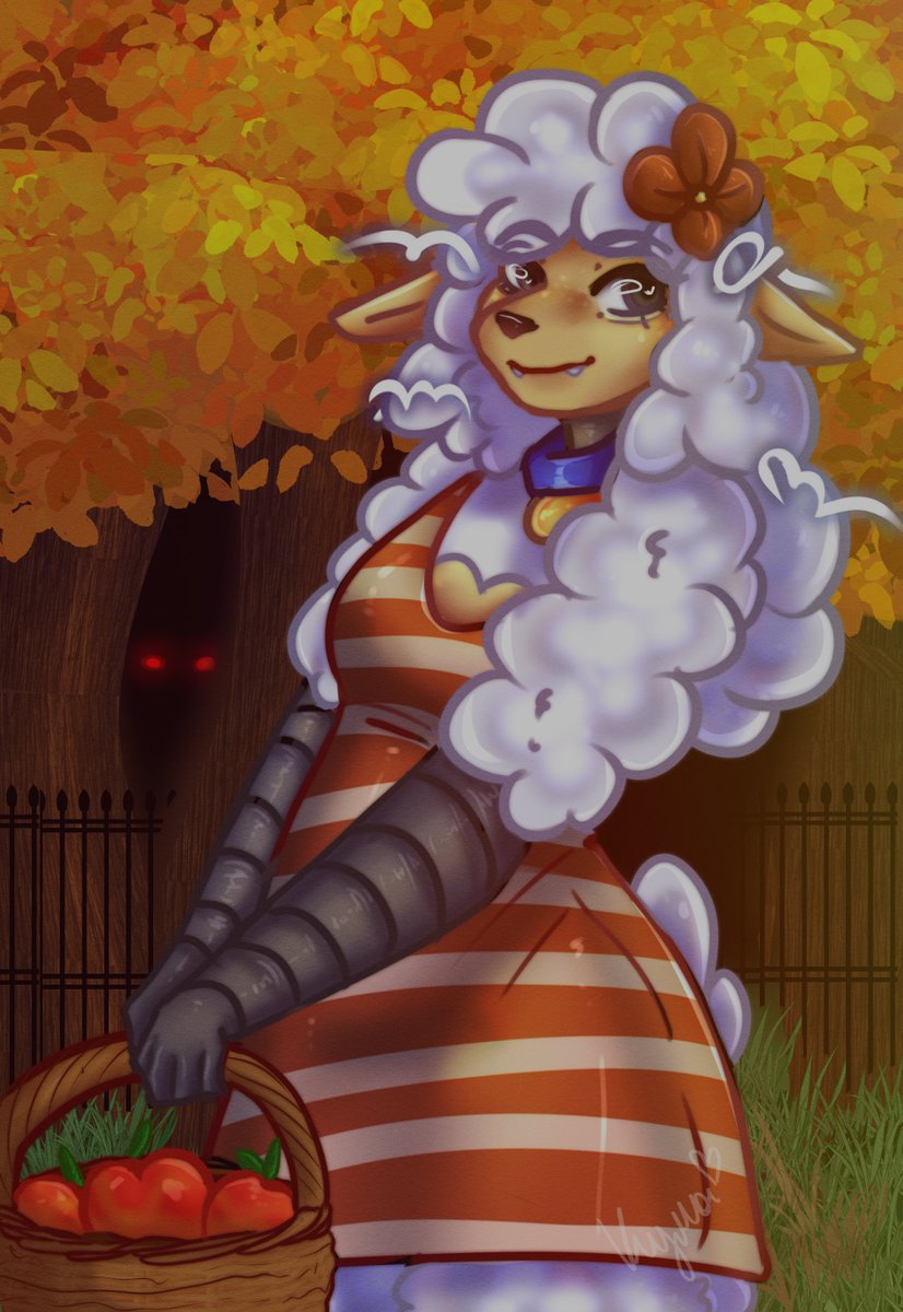 BearKalina's tweet photo. Fall vibes🌼
The backgrounds are weak, but I haven't drawn them in ages 😭
#thewaltenfiles #Sha https://t.co/4Nu0VcIym7