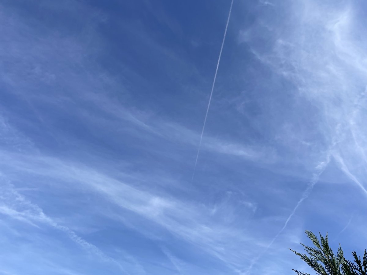 yolanda_profe's tweet photo. Sábado 26 de septiembre. Esto es la mierda de cielo que se ve desde mi casa en la sierra de Madrid. HDLGP. No vais a dejarnos en paz. Nunca más vamos a tener un cielo normal. Que asco y que rabia. Todos los días lo mismo. Que hartura señor. 🤮 https://t.co/K3iPAISj10