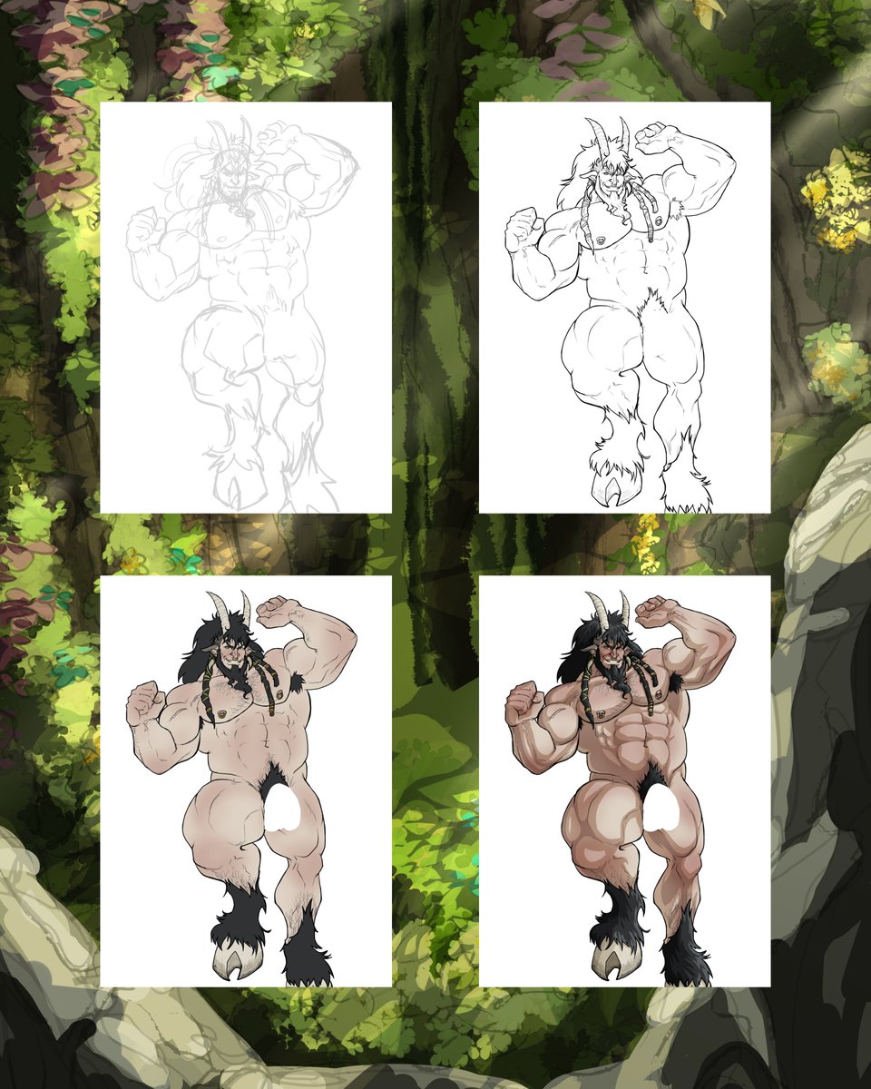 EleonoraFo28465's tweet photo. Faun/Satyr OC finished 🐐
#faun #satyr #characterdesignㅤ #oc #originalcharacter #drawingㅤㅤ #digitalart https://t.co/CoT95SrJ2F