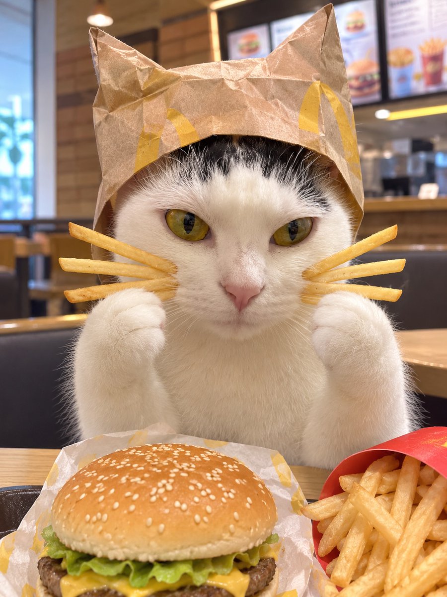 WillettaAc7d's tweet photo. Imoos, choose who your favorite is. The chosen kitty can go eat fries with me. https://t.co/I0SS4Y4j74