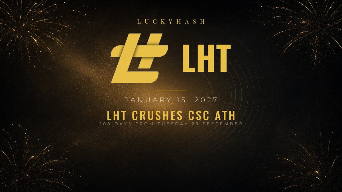 FreekPatron's tweet photo. I'm calling and celebrating January 15, the day on which $LHT is going to crush $CSC ATH!! 💥🔥🚀

Tuesday is the start of the 163x run 🚀🚀

REPOST TO WIN BIG!!! 

🔥 25 $XRP + $30 $SOL 

🔥 2 Architect Revenue scratchcards 3,000 $XRP Jackpot

🔥10 $SOL Freek Mode scratchcards 1.2 $SOL Jackpot! 

One Winner announced on Tuesday September 29 

$XRP $SOL $LHT #SolanaGems
#Gambling𝕏 @CasinoCoin @LuckyHashWin