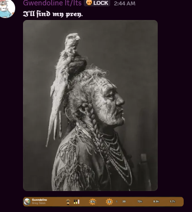 MarsClicksHeads's tweet photo. 𝕴'𝖑𝖑 𝖋𝖎𝖓𝖉 𝖒𝖞 𝖕𝖗𝖊𝖞. https://t.co/6Ed6c1uiTa