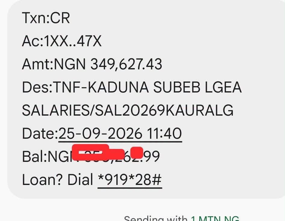 AbbaM_Abiyos's tweet photo. SCREENSHOTS: Below are salaries of Primary Schools teachers in Kaduna State 😳😳😳

Bulldozer 🔥🔥🔥 https://t.co/S92nupdNE2