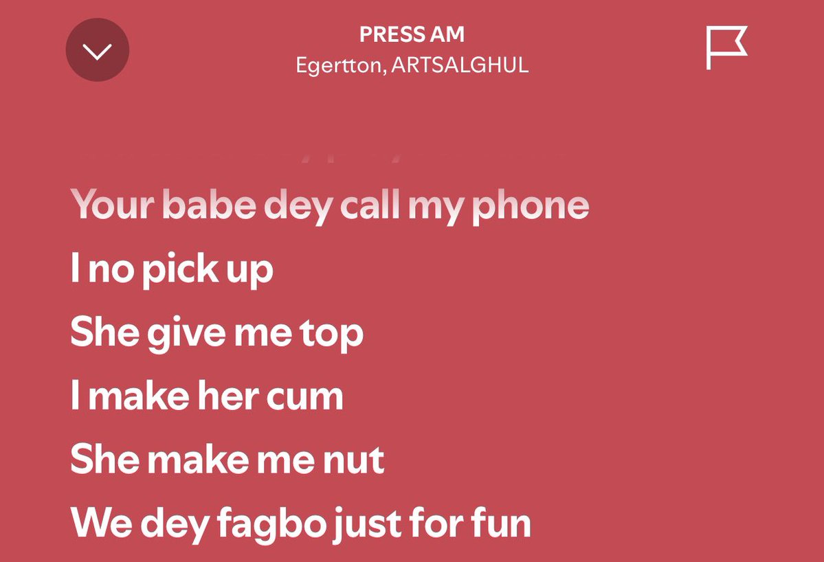 fcbdennis_1's tweet photo. them been dey tell us but we thing say nah lyrics.💔#settingsbabes https://t.co/rgmbde5BzS