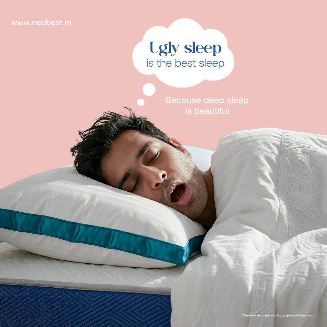 neobestmattress's tweet photo. 😴 Ugly sleep is the best sleep!
Because deep sleep doesn’t need to look perfect—it just needs to feel comfortable. 💤✨
Sleep deep. Sleep easy. Wake refreshed.
🌐 https://t.co/b744lHrB2b
#Neobest #BetterSleep #DeepSleep #SleepComfort https://t.co/ou9vosr0ym