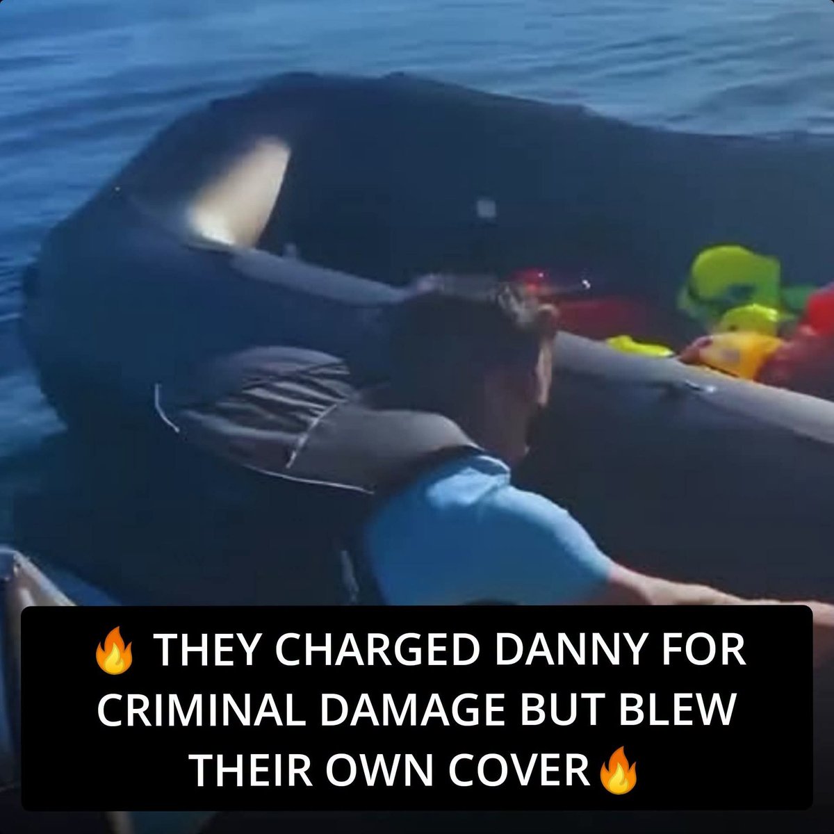 andrewc44104127's tweet photo. Right — let’s nail this down FACT FIRST, no messing around:
 
They hit Danny Thomas with criminal damage AND intent to endanger life — and guess what? The serious one? GONE. Binned. Vanished. They couldn’t make it stick for one simple reason — IT WAS BOLLOCKS. The boat was empty, adrift, nobody on board — zero danger to anyone. So they scurried away, tucked their tails between their legs, and dumped the charge they never should’ve slapped on him in the first place.
 
But here’s what they CANNOT wriggle out of — the criminal damage charge itself is their own confession. Under the Criminal Damage Act 1971? You CANNOT charge someone with criminal damage unless that property BELONGS TO SOMEONE ELSE. FACT. It’s written black and white.
 
We all thought the smuggling gangs owned the boats — but if they’re charging criminal damage? THE GOVERNMENT OWNS THEM. Plain and simple. No way round it.
 
So by pressing ahead with this charge? THEY ARE ADMITTING THEY OWN THE FUCKING BOAT.
 
Let that sink right in. An illegal people-smuggling dinghy — one of hundreds pouring through the Channel — and the British government stands up in court and says: “That’s OUR property. We protect it. We prosecute anyone who touches it.”
 
WHAT MORE DO YOU NEED TO SEE?!
 
THEY ARE THE SMUGGLERS. Not the gangs — THEM. Our own government is running the racket, funding the fleet, shielding the ships, and then turning round and arresting the bloke who dares slash one open. It’s corruption on a scale so massive it’d make your head spin if you didn’t already know exactly what they’re up to.
 
You think locking him up and throwing the book at him works? Think again. You don’t silence a movement by arresting its leader — you light a bonfire under it. Hundreds turned out already. Thousands watching. Millions waking up. Every lie they tell, every stitch-up they try? It just makes the truth burn brighter.
 
They can keep him in remand. Drag this through court. Spin every word — but they CANNOT un-say what they’ve already admitted. The boats are theirs. The crossings are theirs. The whole rotten operation is THEIR creation.
 
This isn’t justice — it’s a smoking gun held right in their own trembling hands.
 
FREE DANNY THOMAS — AND BURN THE LIES DOWN. ✊🔥🇬🇧