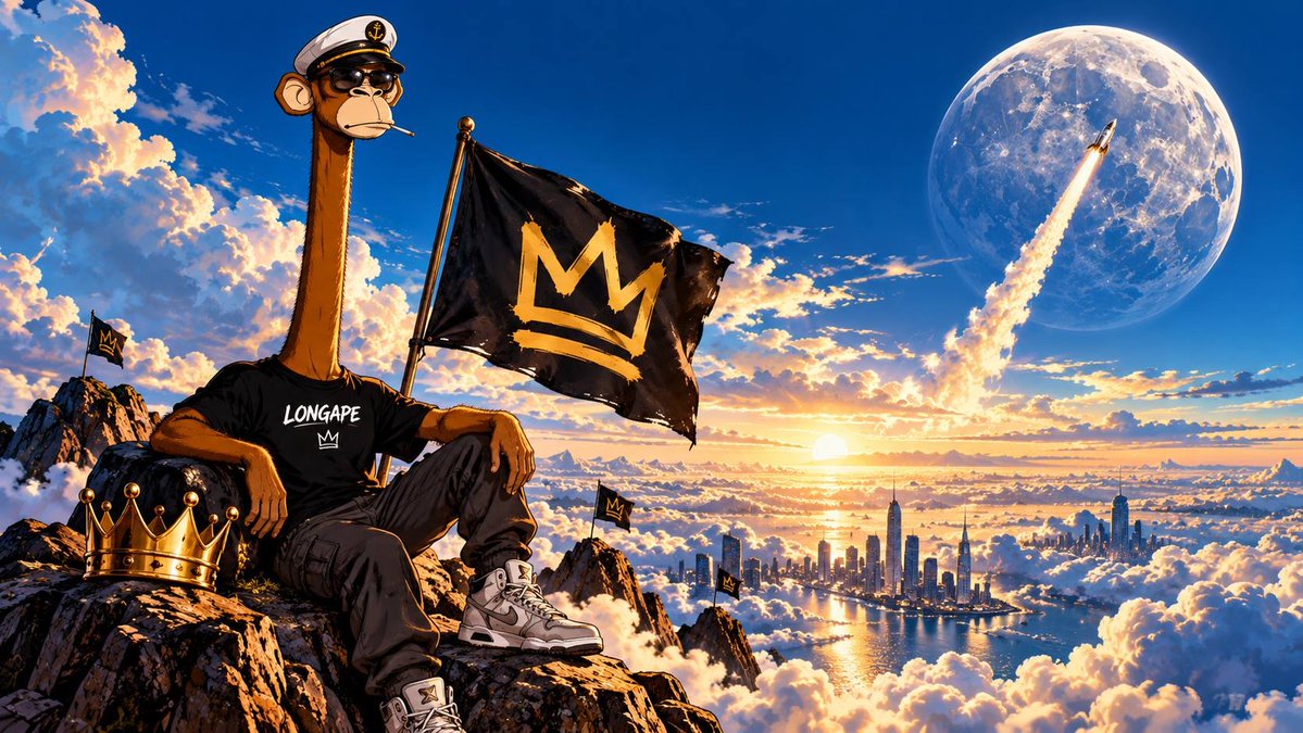 LONGAPE_X's tweet photo. @CoinMarketCap I’m all in on ______.

🦍 $LONGAPE

Long neck. Long vision. Bigger dreams.

September 28th.

Stay Long. Stay Ape. 🔥 https://t.co/bGnUae0Ef8