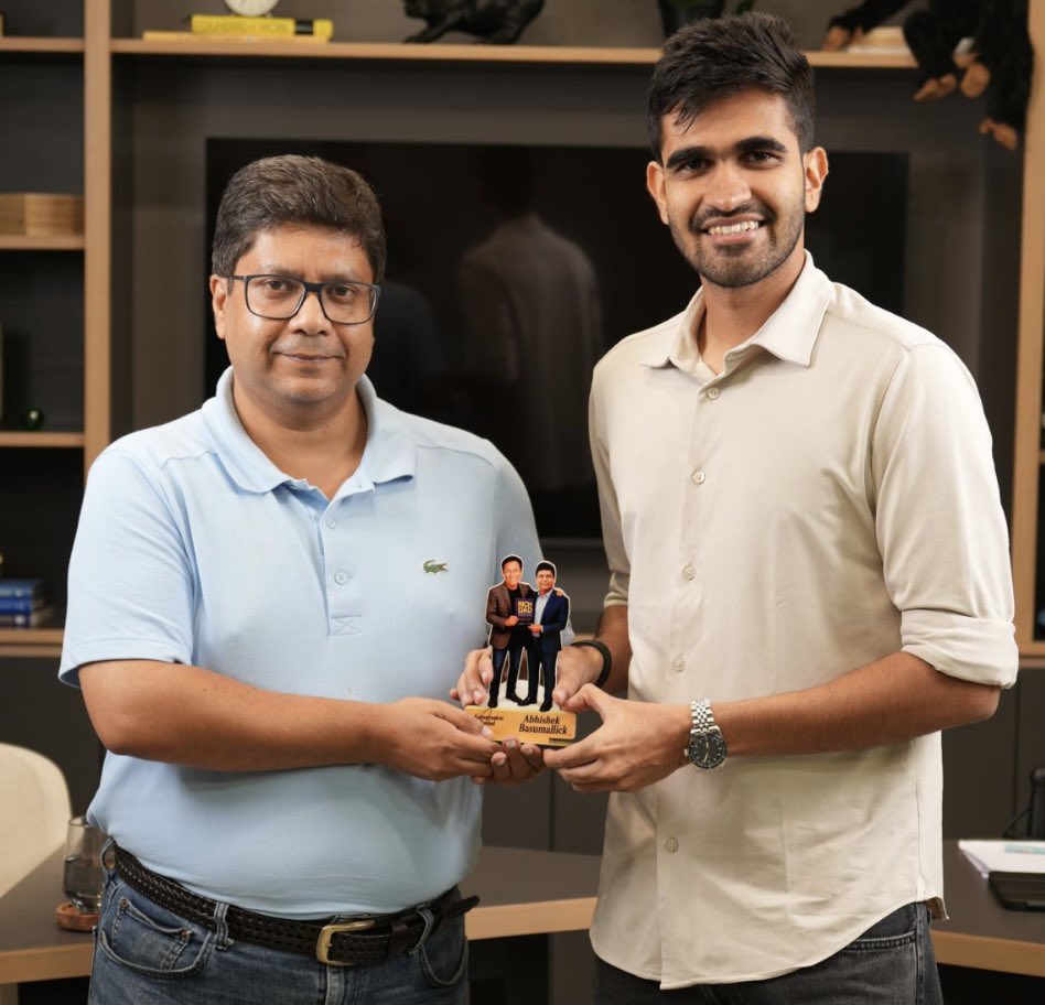 kushallodha548's tweet photo. He delivered a 4,300% return on Supreme Industries.

He captured a massive 2800% return on HBL Power.

He made a 600% return on PG Electroplast.

He is none other than Abhishek Basumallick (@a_basumallick)

In my recent podcast, he revealed game-changing insights on stock selection and wealth creation:

→ Buy when prices go up, not down. A falling stock usually means you're either buying a weak business or entering at the wrong time.

→ Technicals and price momentum drive short-term performance, but over the long term, fundamentals and earnings drive the stock price.

→ Role Luck & Alternate History. Every market outcome is just one of many possible paths that could have played out.

→ Why some stocks don't perform despite solid earnings growth: a stock may stagnate due to ongoing concerns
from past promoter-related issues.

This episode is powered by @_groww.

Check out the full episode with Mr. Abhishek Basumallik on my YouTube channel!