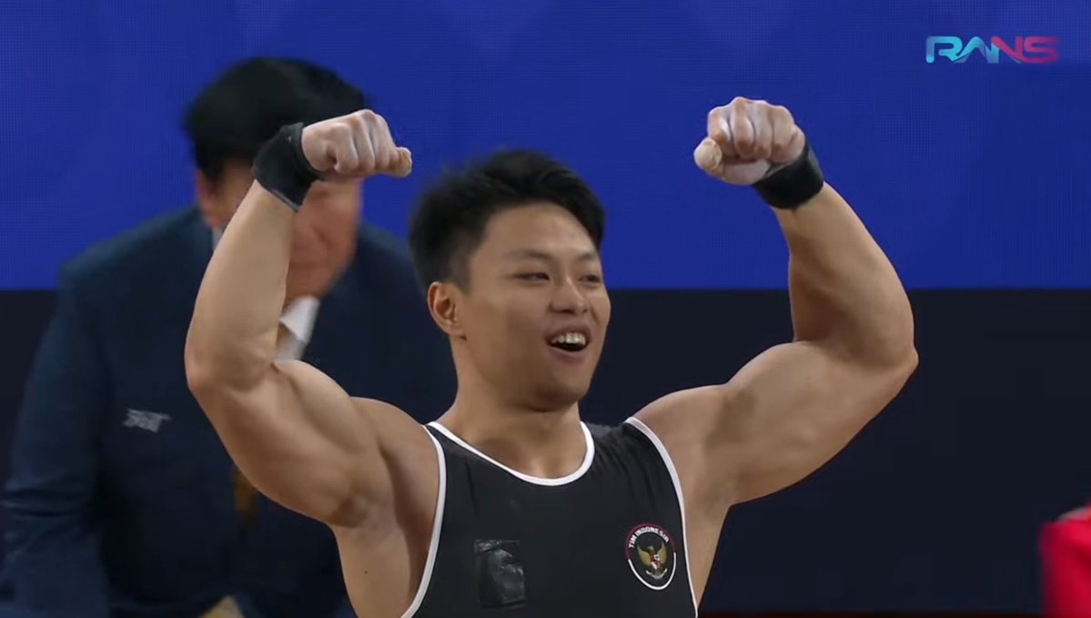 ainurohman's tweet photo. DRAMATISSSSS!!!! 

RAHMAT ERWIN ABDULLAH MERAIH EMAS ASIAN GAMES 2026!!!!! https://t.co/4uCgWLN6OU