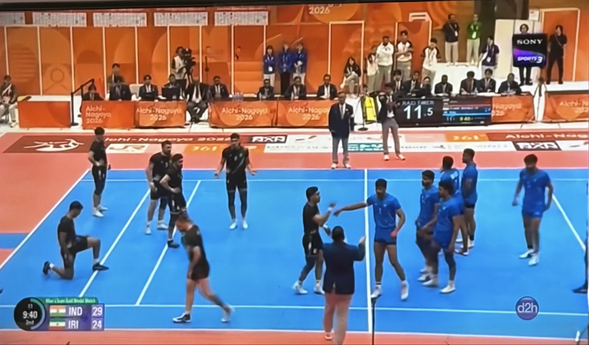 BrewSum22's tweet photo. India vs Iran in kabaddi is a bigger rivalry than India vs Pakistan, IMO 💯💥

The passion, aggression, intensity and drama in these matches are something else🤌🔥
.
#AsianGames2026 #IndVsIran https://t.co/3mUsVcdJxh