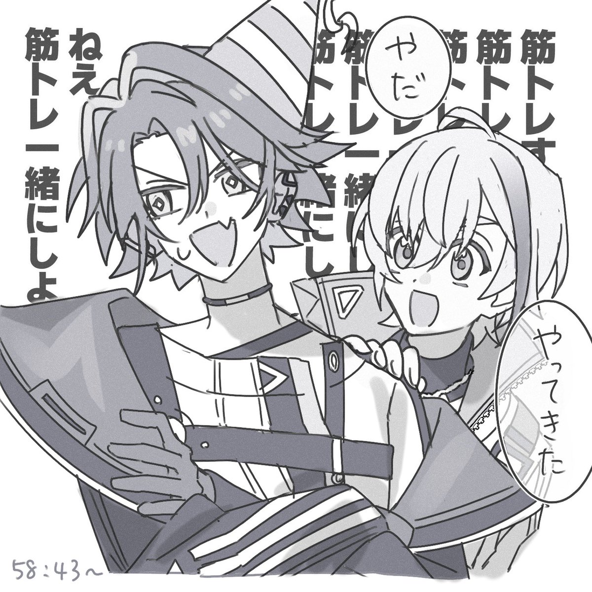 darou_2's tweet photo. 筋トレ王
#VOLTA展 https://t.co/Y45ddcUA1Y
