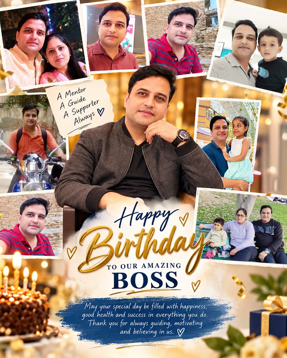 GtechWebIndia's tweet photo. Wishing you a very Happy Birthday! 🎂🎉

May the year ahead bring you happiness, good health, and continued success. Thank you for being a great mentor, guide, and constant supporter. ❤️✨

#happybirthday #gtechwebindia #birthdaycelebration #leadership #celebration https://t.co/JngylAKot4