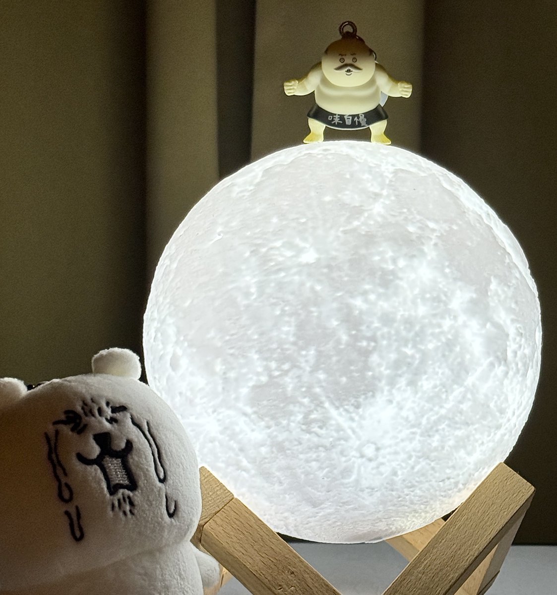 urapuruyahha's tweet photo. 今年の中秋の名月はもう終わったよッ https://t.co/ZMusv1S64t
