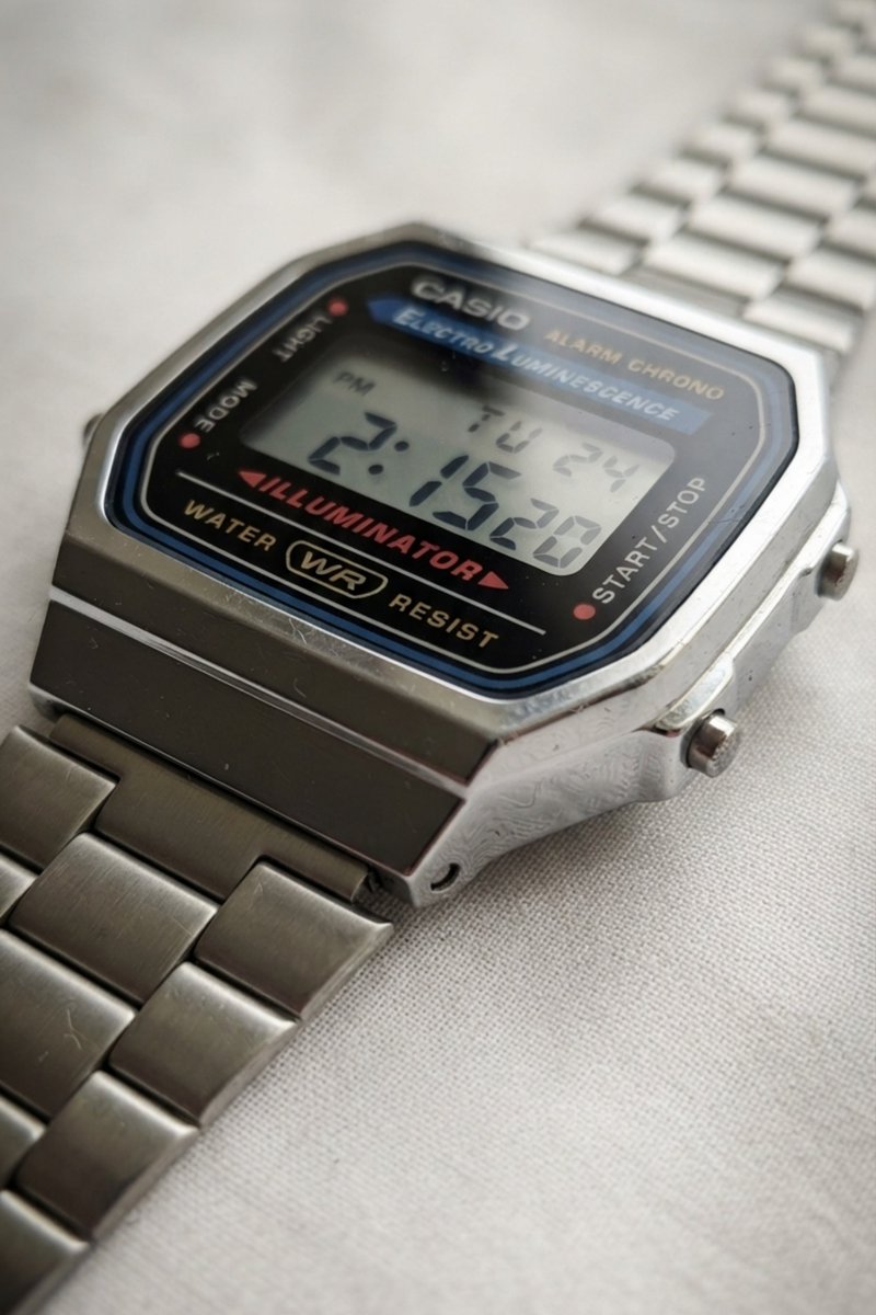 Drexon_bluesID's tweet photo. Plot twist: ternyata yang paling konsisten nemenin hidup gue bukan manusia. It's my watch. 😭
Casio A168WA-1WDF ini literally simple tapi nggak cupu.
Full face bisa glow berkat Illuminator. Ada stopwatch sampai 1 jam dengan akurasi 1/100 detik, split/final time, daily alarm, automatic calendar, dan pilihan 12/24-hour.
Diameter 36.3mm. Resin case + stainless steel band yang adjustable, jadi bisa disesuaiin biar nyaman.
Battery? Sekitar 7 YEARS dari satu baterai. Hubungan aja belum tentu selama itu. 💀
Water resistant 30m dan sesuai ISO 22810, tapi catat: cuma tahan minor splashing. Jangan dipake berenang, mandi, atau ngajak diving.
Kalau pengen jam klasik yang lowkey tapi useful, ini salah satu opsi yang gampang dipake ke mana-mana.
.
https://t.co/skSP3HXlLH