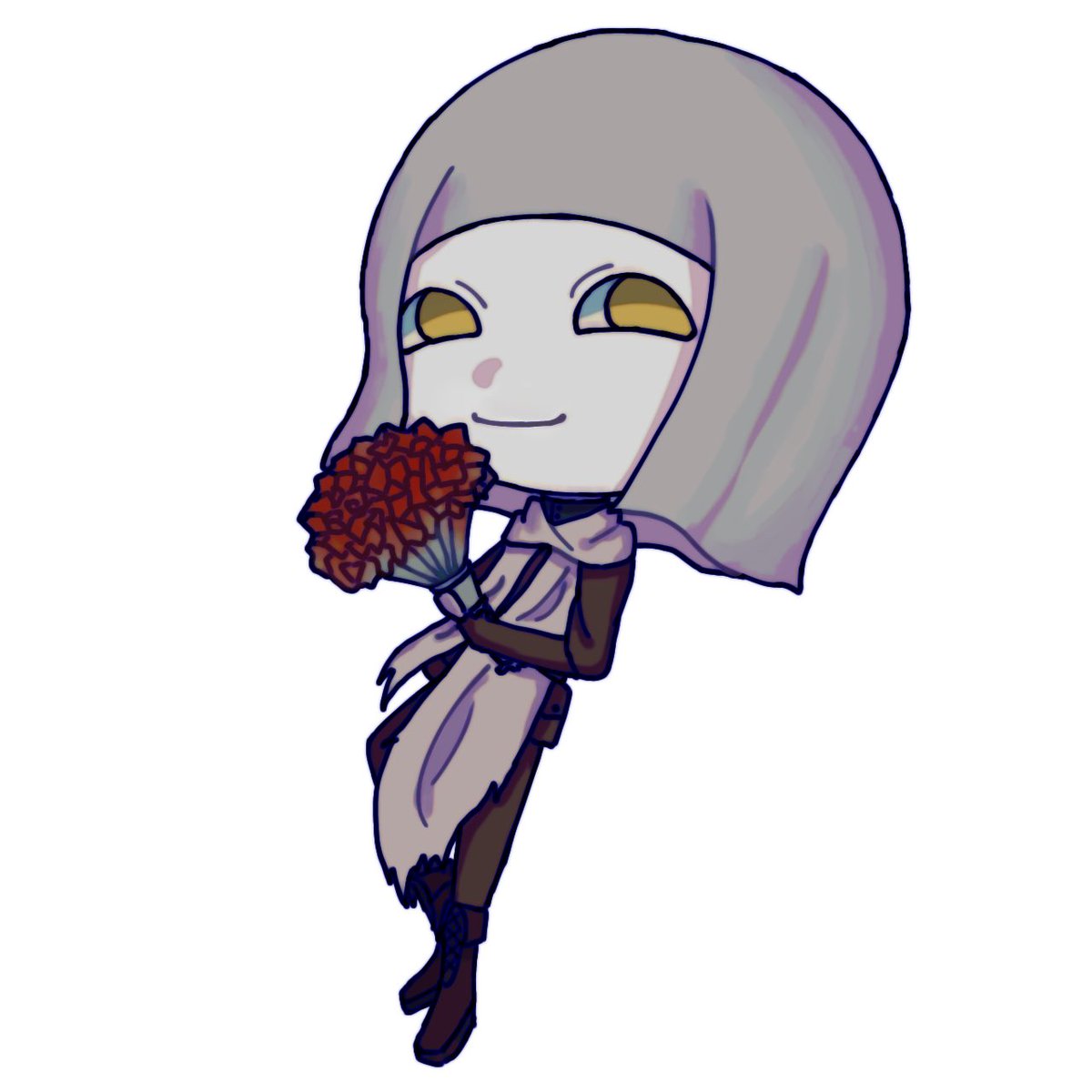 rHkakak42's tweet photo. Art trade with my maidenless tarnished (my sister)
#EldenRing #whitemaskvarre #Varre https://t.co/4l7kPxaWSZ