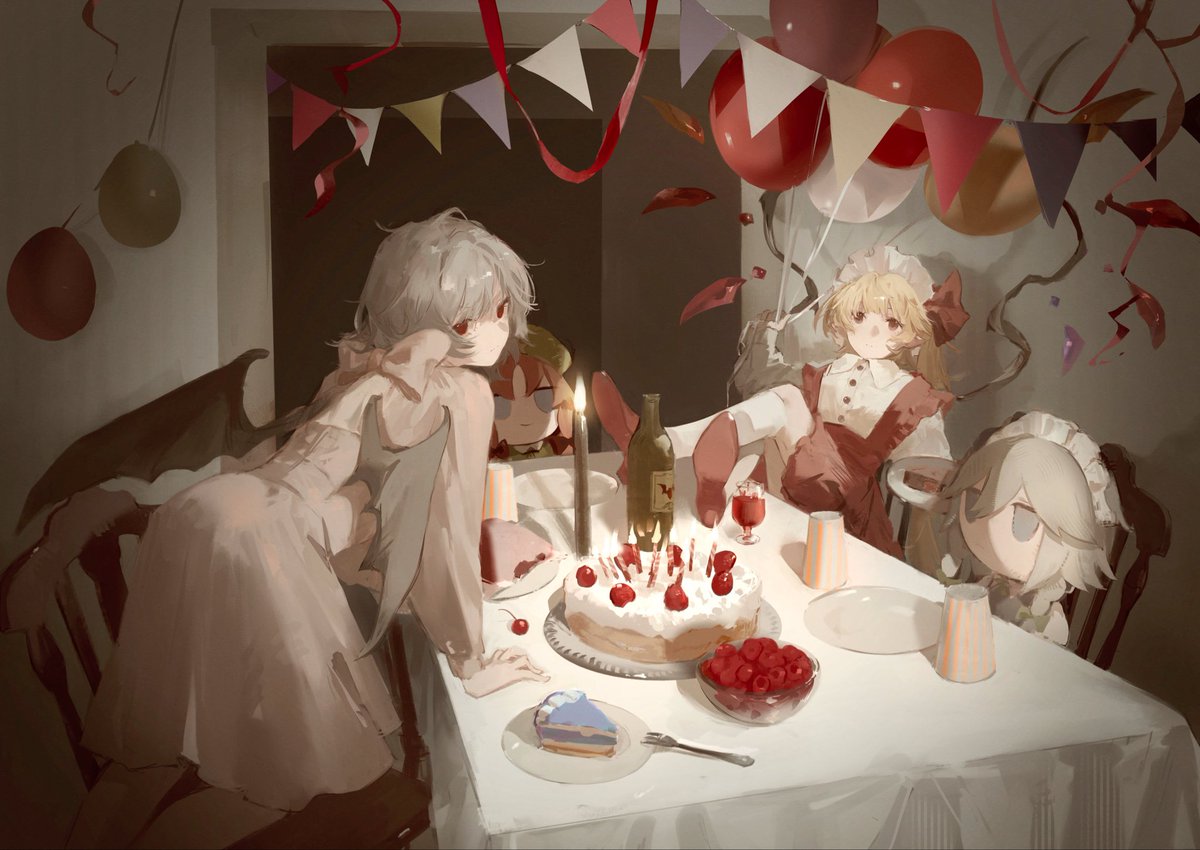 sawararado's tweet photo. レミリアとフラン https://t.co/4VfTGHdZPB