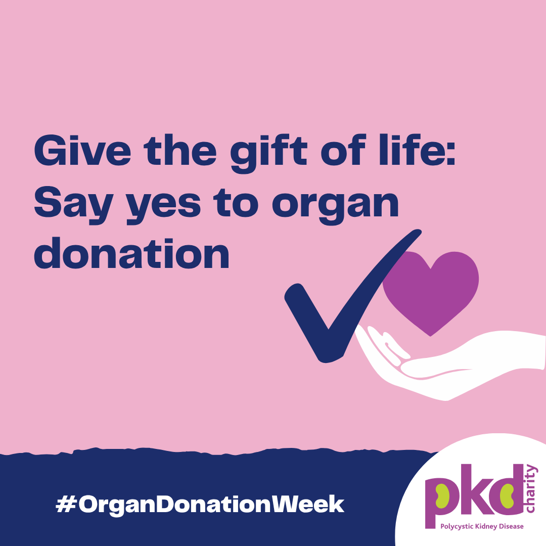 PKDCharity's tweet photo. For someone waiting for a transplant, “the call” can change everything. After months or years of waiting...Disbelief. Fear. Gratitude. Adrenaline.

For a recipient, it’s a moment they’ll never forget. For a living donor, it’s the moment you know you’re about to give someone an extraordinary gift.

For deceased donors and their families, it’s a life-changing gift made at an incredibly difficult time. One decision can make an extraordinary difference. 💜 

Learn more. Make your wishes known: 
https://t.co/gvcaRgU23n
