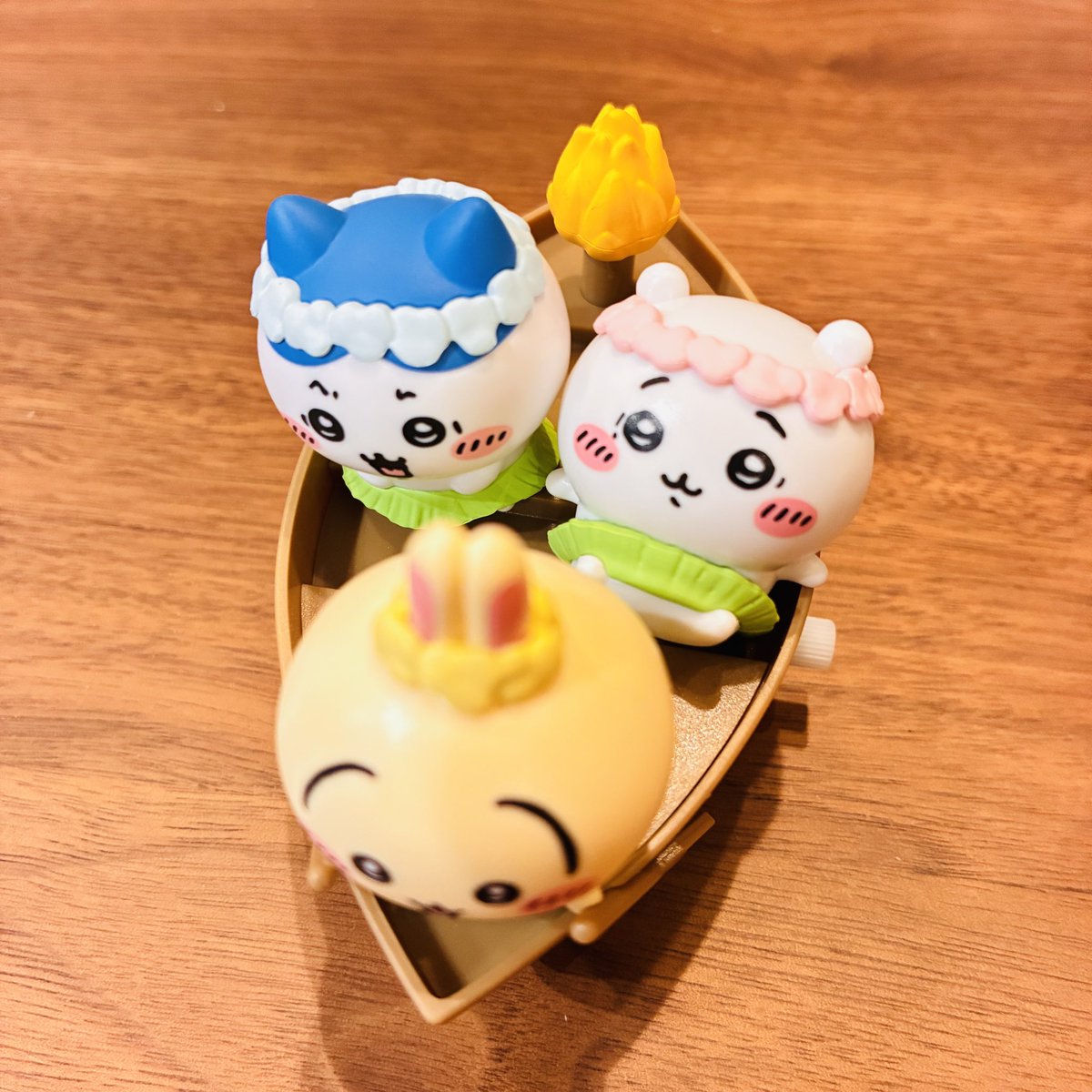 anzu_0602's tweet photo. ちいかわの映画で大好きなシーンのフィギュア届いた🫶
オーエス!オーエス!
これは絶対に欲しかった☺️ https://t.co/0zDNM0Vw8s