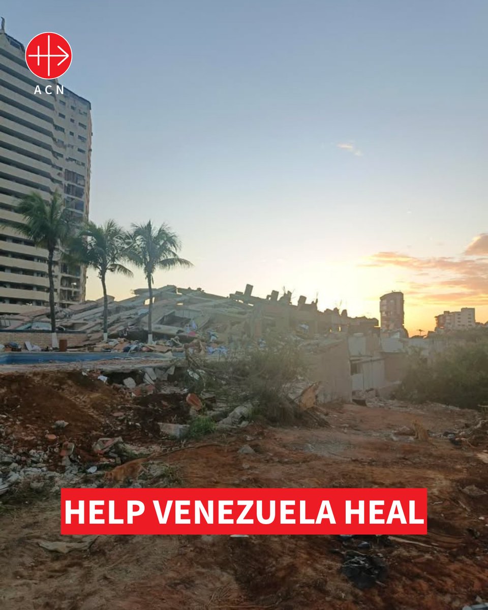 acn_uk's tweet photo. 🙏 Every prayer matters. ❤️ Every donation matters. 🤝 Every act of solidarity matters.

Join us in supporting suffering families in Venezuela as they recover from this devastating crisis.

👉 Pray for Venezuela and donate today.

https://t.co/sZaGpB1brA

#HelpHealVenezuela #PrayForVenezuela #FaithAndHope #ACNUK #CatholicCommunity #ChristianSupport #LoveYourNeighbour