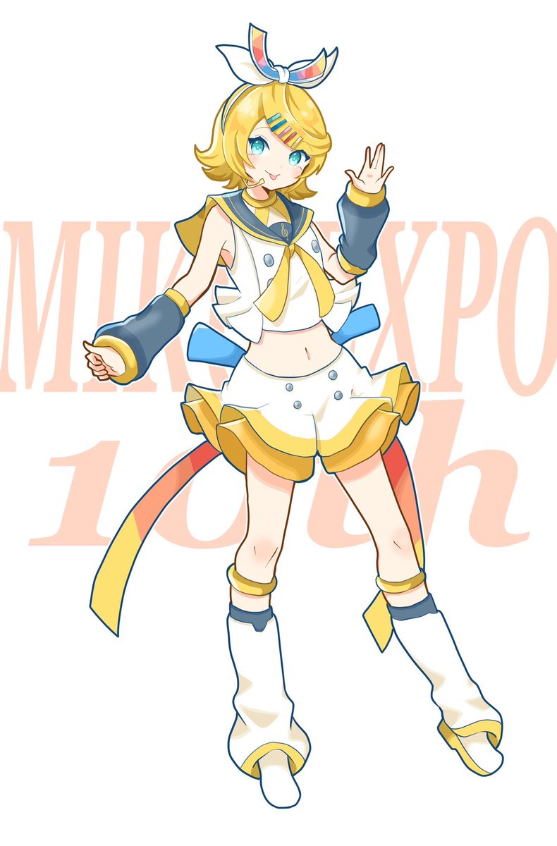 FlareWhite's tweet photo. ラストはリンちゃん
全員集合させようと思ったらメイちゃんのデータを消しちゃって出来ませんでした....
何のためにバランス考えて描いたんだか

#鏡音リン #ボカロ #イラスト https://t.co/zxoU6W5Qpa