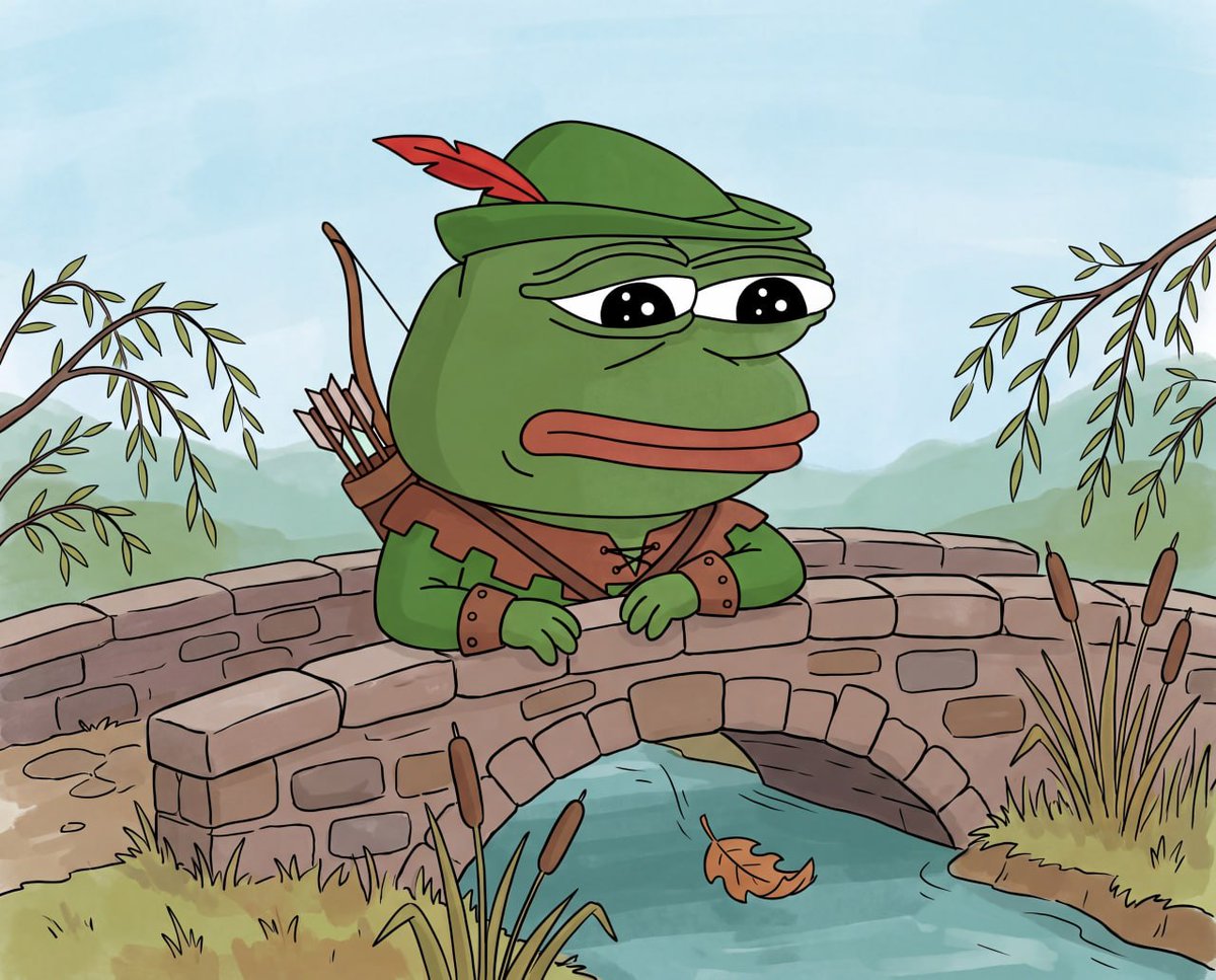 RobinPepeCoin's tweet photo. Bridge thoughts https://t.co/VOV4Z1sqIw