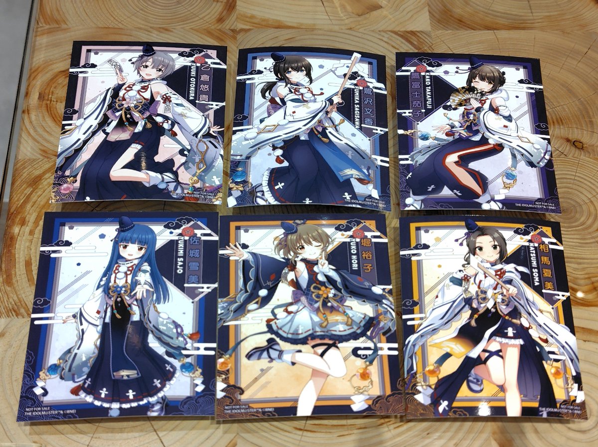 blue_1star__403's tweet photo. 交換 デレマス シンデレラガールズ 京まふ 特典ブロマイド

【譲】乙倉悠貴、鷺沢文香、鷹富士���子、佐城雪美、堀裕子、相馬夏美 各1枚
【求】塩見周子

本日有楽町マルイにて手渡し希望(19:30ごろまで)、または15thライブ

検索からでもお気軽にお声がけください。 https://t.co/JtEpG4DmDX