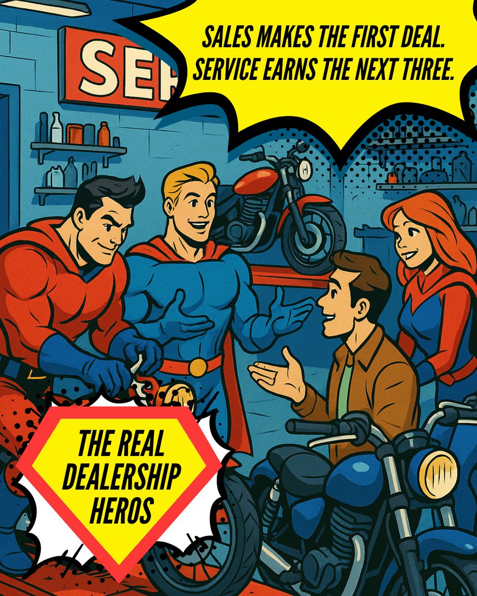 digitalpowersol's tweet photo. Service Techs are the reason your service drive runs, and, the reason a lot of your repeat business exists at all.
They are the real heroes of this industry and every dealer should treat them that way.
π§ https://t.co/Gjk9Xe920O
#FixedOps #AutoTechs #ServiceDrive https://t.co/93VKrUkngZ
