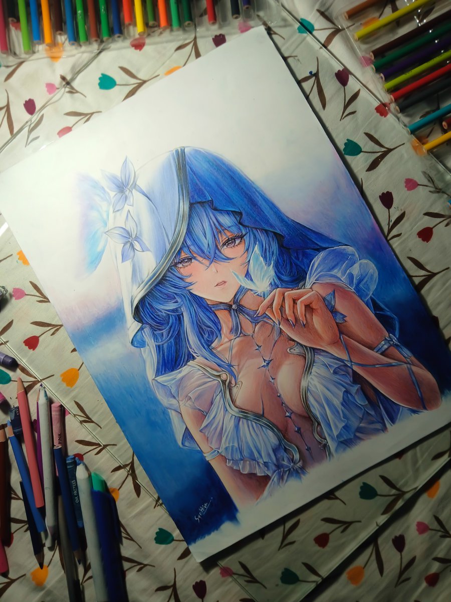 Synthia0001's tweet photo. Shorekeeper progress 99%. Completed ✅ 
#wuwa #wutheringwaves #art #fanart #synthiaart

If you can't access my dm, comment here. 

1% includes all corrections. 

It's my total 31hrs hardwork. If anyone reposts, give me credit in proper way. https://t.co/Ycl4QZuEyu