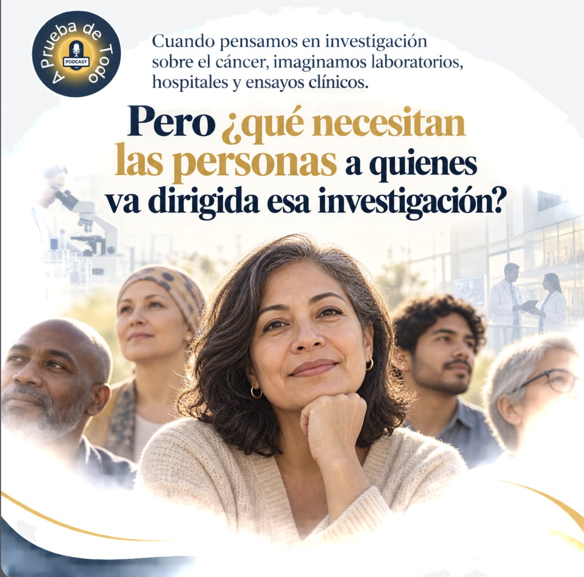 laescuchaactiva's tweet photo. En investigación 🔬 sobre el #cáncerdemama también hay que preguntar: ¿qué necesitan las personas que participarán en ella? 

La voz de los pacientes cuenta desde el principio. 

#PatientAdvocacy #patientadvocate #breastcancer https://t.co/QWQU4WLhMV