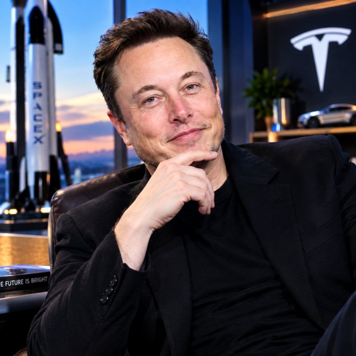 MuskInnova5g's tweet photo. 🚀 If you could describe Elon Musk in just ONE word, what would it be? 🤔✨

A️⃣ Genius 🧠

B️⃣ Visionary 🚀

C️⃣ Hard Worker 💪

D️⃣ All of the Above 🌟

#MuskInnovation #Inspiration #Future #AI #Technology #ElonMuskFans https://t.co/VIm77vHCd4