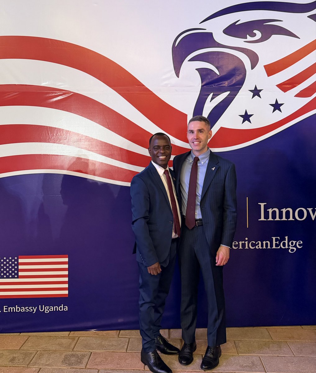 frankmugisha's tweet photo. Joined the celebration of America’s 250th anniversary here in Uganda. A wonderful occasion marking 250 years of American history and friendship. 🇺🇸
#Freedom250 https://t.co/fMDtNxsOO9