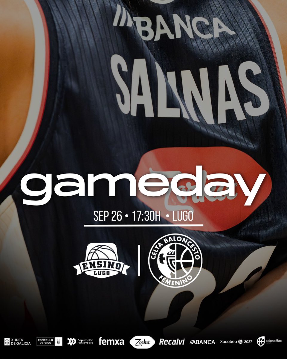 Celtabaloncesto's tweet photo. Game day! 🔥

Derbi galego 🆚 @ensinolugocb
⏰ 17:30 H
🏟️ Pazo dos Deportes https://t.co/DNVNifOuix