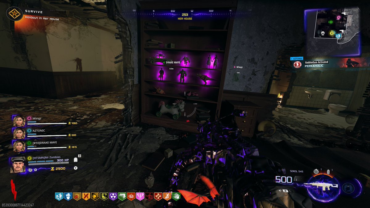 Crevdawg's tweet photo. And thats a wrap on all Easter Eggs, Cursed Easter Eggs AND the Super Easter Egg all completed in B07. 

(You can tell which memento mori skin the boys wanted first vs who I wanted first with who we ran as our operators 💀) https://t.co/DAILnaDA7v