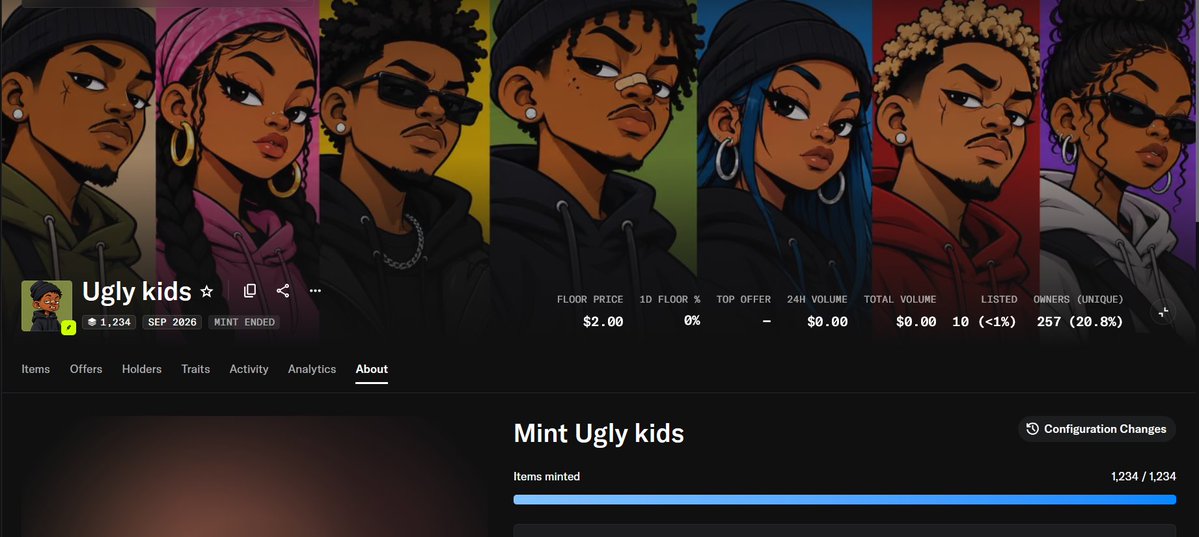 UglyKeedsHub's tweet photo. DISCLAIMER!!
This collection is a scam and not in anyway associated with Uglykids
Mint goes live by September 28TH

https://t.co/dckI6sbe9h https://t.co/n4bnTU6siA