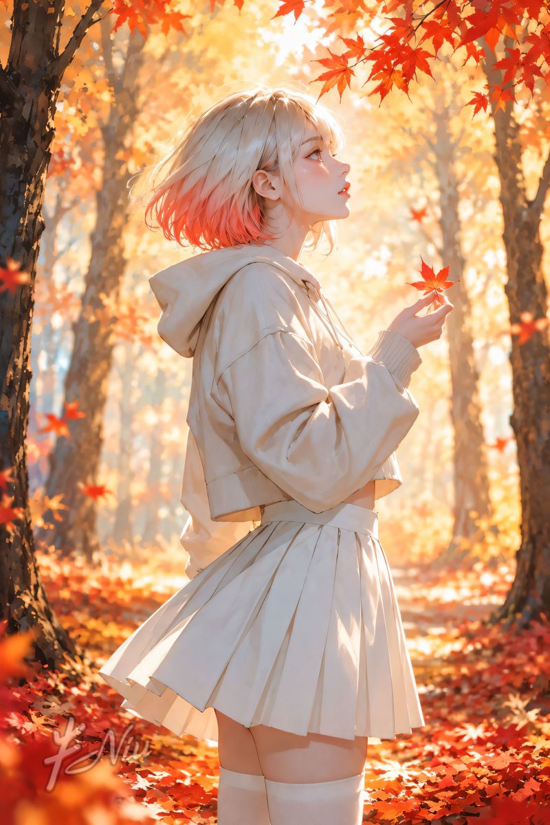 johnniuo101's tweet photo. 秋的溫柔注腳🍂
A Gentle Footnote of Autumn
#webui_Forge 圖片製作
#chatgpt 圖片潤飾
#Generated #Anime #illustration https://t.co/kKjvWO9fTn