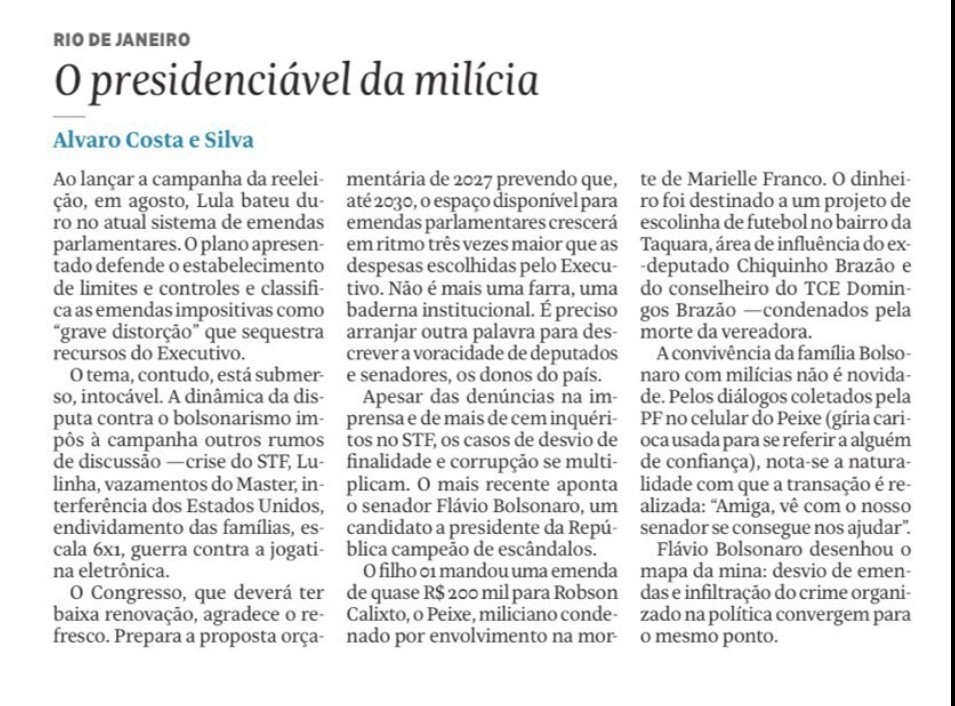 Claudia05710173's tweet photo. @BlogdoNoblat FSP, hoje https://t.co/QPOcvOta84