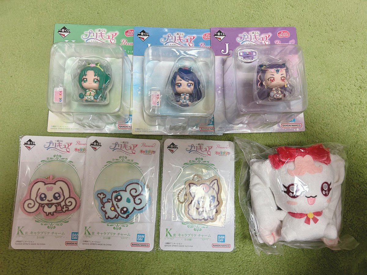 178_mii's tweet photo. 【交換】プリキュア 一番くじ プリキュア5gogo マスコット ミニフィギュア

譲→C賞ミルク.H賞.I賞J賞.K賞L.賞M賞
求→B賞.E賞キュアドリーム

大阪市内手渡し≫郵送
K.L.M賞複数提供可能

今後の追加次第でミニフィギュアコンプに切り替える為お返事お時間頂きます。 https://t.co/kHxpo2pCBo