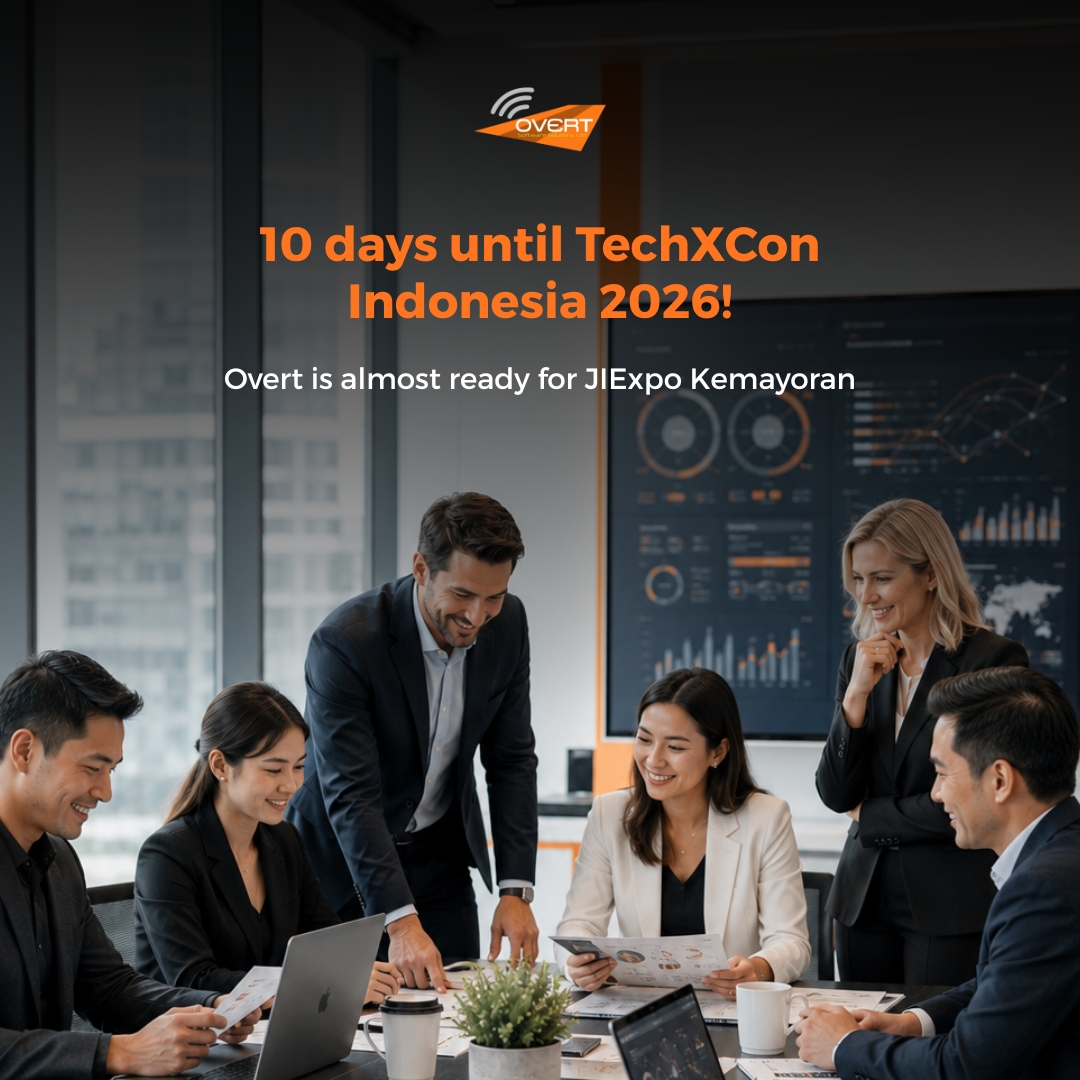 OvertSoftware's tweet photo. Two weeks to go. The countdown to TechXCon Indonesia 2026 is well and truly on. See you at JIExpo Kemayoran this October.
#TechXCon2026 #Overt #CountdownBegins #Jakarta https://t.co/wnLwtHX5Ct