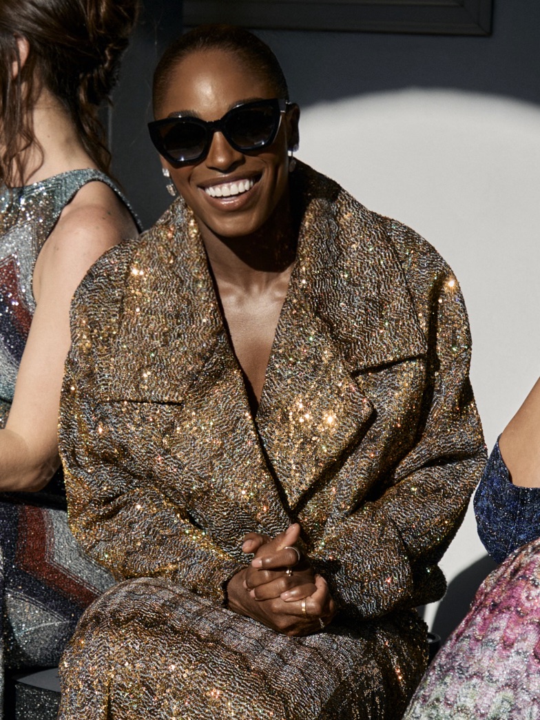 Missoni's tweet photo. #KellyRutherford, #TarajiPHenson, #SloaneStephens, #JordynWoods at the Missoni Spring Summer 2027 fashion show.

Discover the atmosphere of the event at https://t.co/U9EgHQtlO6 https://t.co/LEvzLQdEt9